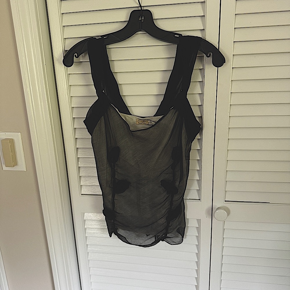 'Max Studio' 100% Silk Blouse